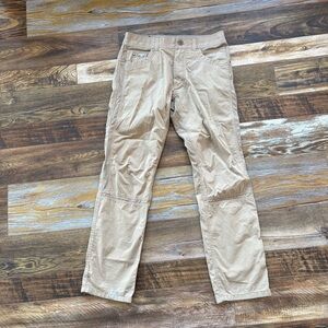 Kuhl Pants Mens 32x32 Radikl Brown Tan *see picture and Desc